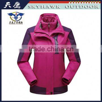 Custom made branded women winter jacket model