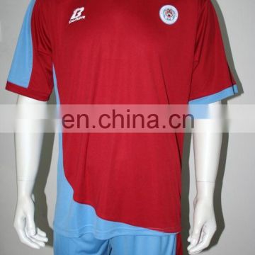 Hot sell team soccer unifroms kit cheap full soccer uniform kits