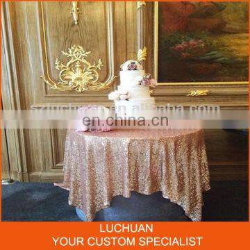 Wholesale Fancy Sequin Wedding Tablecloth Nappe Table cloth