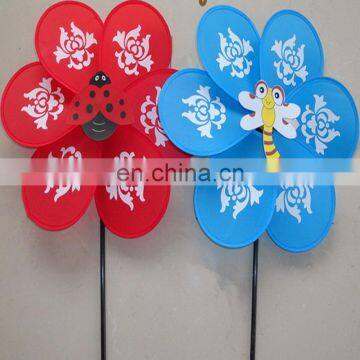 Popular Promotion Gifts Flower Windmill Supplies Type Decorate