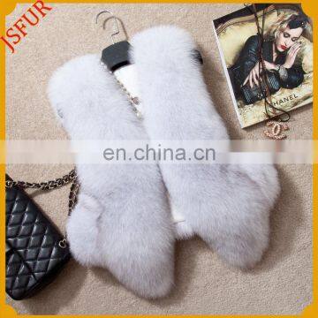 Luxury new design hot sale genuine fox fur vest