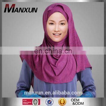 Muslim Hijab Jersey Fabric Long Hijab Design Women Hijab Scarf 2017 New Design