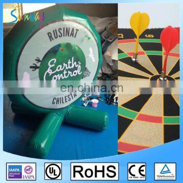 Giant target shoot sport games inflatable dart board for sale