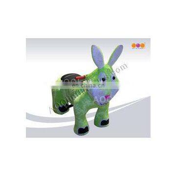 AOQI crazy fun cheap price animal electronic rabbit plush toy for promotion