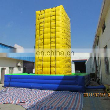 Giant Rockwall climbing mountain/ Hot seller inflatable climbing wall from TOP/exciting outdoor sport games