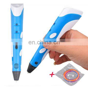 3D Pens Myriwell 2nd Generation RP-100B LED Display DIY 3D Printer Pen With 3Color 9M ABS Arts 3d Pens For Kids Drawing Tools