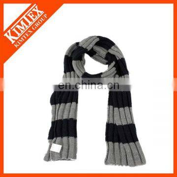 2016 Wholesale men's winter knitted scarf