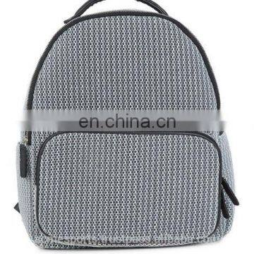 backpack bags - Leather school bags in Grey color