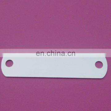 factory price blank aluminum custom logo name plate/label palte