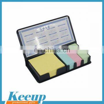 Combined colorful memo pad with calender for promotional gifts