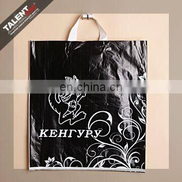 Customized Private Design Printed Logo Plastic Softloop Handle Shopping Bag photo-5