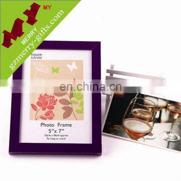 Eco-friendly home decoration wedding plastic photo frame