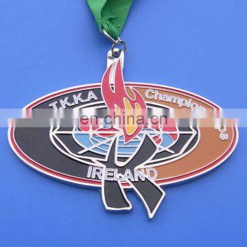 oval shape medals LTKKA championship Ireland medal