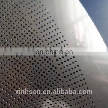 Photochemical etching Round hole perforated metal mesh