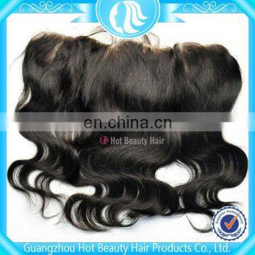 Ear to ear frontal indian remy hair silk closure