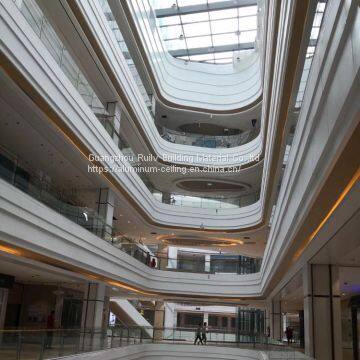 Wooden Grain Aluminum Wall Panel for Shopping Mall/Customized Aluminum Panel/Manufacturer of Aluminum Panel photo-2