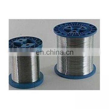 0.1 -0.4mm Bright Galvanized wire with plastic spool binding wire spool GI wire