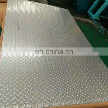 best AISI 316L stainless steel checkered plate used for anti-skid floor