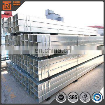 ERW Straight Seam gi Tube, 30x30 Pre Galvanized Square Steel Tube Weight per Piece