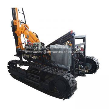 Crawler Type Open-air Drilling Rig / Hydraulic Drilling Rig Supports Various Models