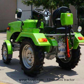 15HP Mini 4 Wheel Tractor With Rotavator photo-3