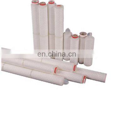 jinhiahao 10inch micro Pleated Filter Cartridge industrial filter pp acid water treatment equipment