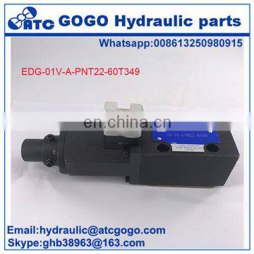 Proportional Valve Hydraulic EDG-01V-C EDG-01V-H EDG-01V-B Proportional Electro-Hydraulic Pilot Relief Valves photo-4
