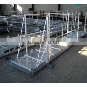 Marine Customized Aluminum Flat-plate Type Gangplank Ladder