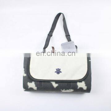 Oem New Design Multi-purpose Waterproof Polar Fleece Blanket For Amazon