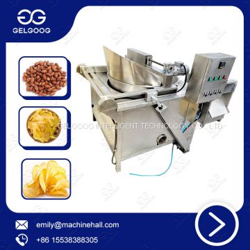 Multifunction Industrial Batch Type Peanut Frying Equipment Potato Chips Fryer Machine