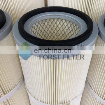 FORST Industrial HV Paper Material Air Filter Cartridge for Gas Filtration