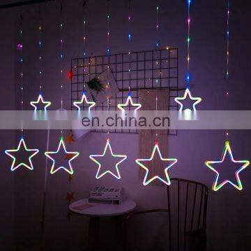 Led String Star Night Decor Neon Light Wall Lights Indoor for Christmas Decoration Wedding Decorative Holiday Lighting photo-3