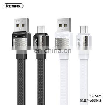 Remax 2020 Wholesale Hight Quality Black White Android Phone Charger Micro/ Lighting /Type C USB Cable photo-5