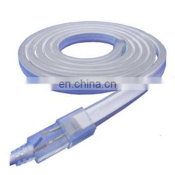 High Quality 220V Waterproof IP67 8*16mm White Color LED Flex Neon Rope Light With CE RoHS