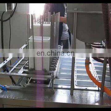 Automatic plastic plates and cups making packing machines