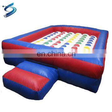 Large Interactive Games Outdoor Inflatable Twister Game for Sale