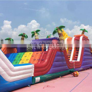 Outdoor Boot Camp Inflatable Obstacle Course, Cheap Kids Inflatable Bouncer Obstacle Course photo-5