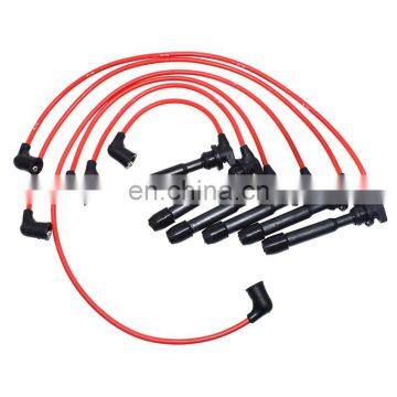 Ignition Spark Plug Wire Set For Hyundai Sonata Santa Fe 2.7L V6 09015 3878