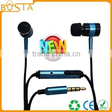 Music hifi deep bass stereo low cost musical newest good quality steel earphones