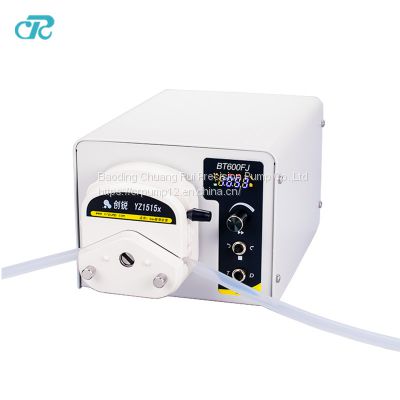 Large flow liquid transmission peristaltic pump