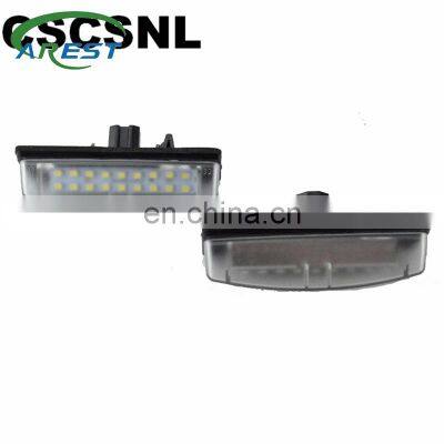 2X Car LED License Plate Light 12V SMD Number Plate Lamp For Toyota Avensis Verso Camry Aurion Prius For Lexus IS200 LS430 GS300