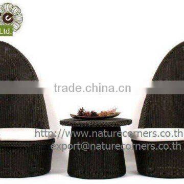 Handmade Wicker Rattan Outdoor Balcony Furniture