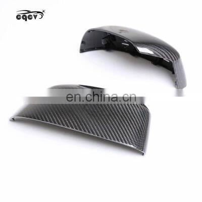 Side Mirror Cover Interior Decoration for Bmw X3 X4 X5 X6 in Chrome Carbon Fiber photo-3