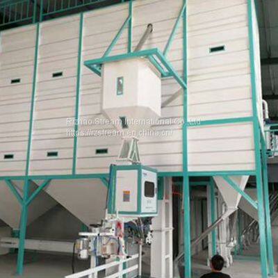 Small portable steel metal grain bin grain silo for sale