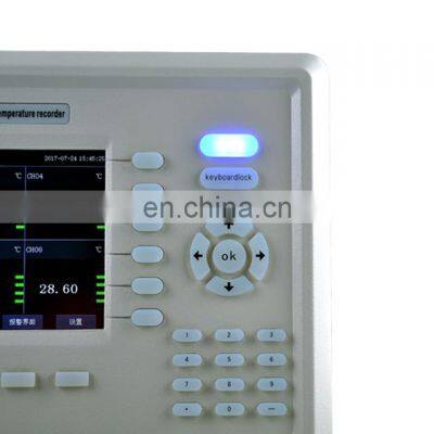 Temperature data logger, multi-channel temperature monitor