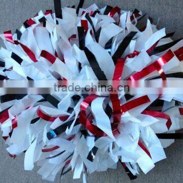 plastic glitter pom poms