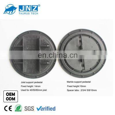 JNZ High-quality Pedestal Rubber Paver Supports Fixed Height Desk