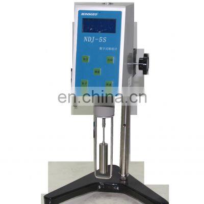 China Factory NDJ-5S 2 Million Mpa.s Lab Six Speed Rotational Viscometer