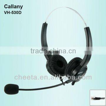 call center headset telephone amplifier