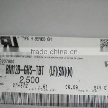 BM12B-GHS-TBT(LF)(SN)(N) connector new and original CONN HEADER GH TOP 12POS 1.25MM
